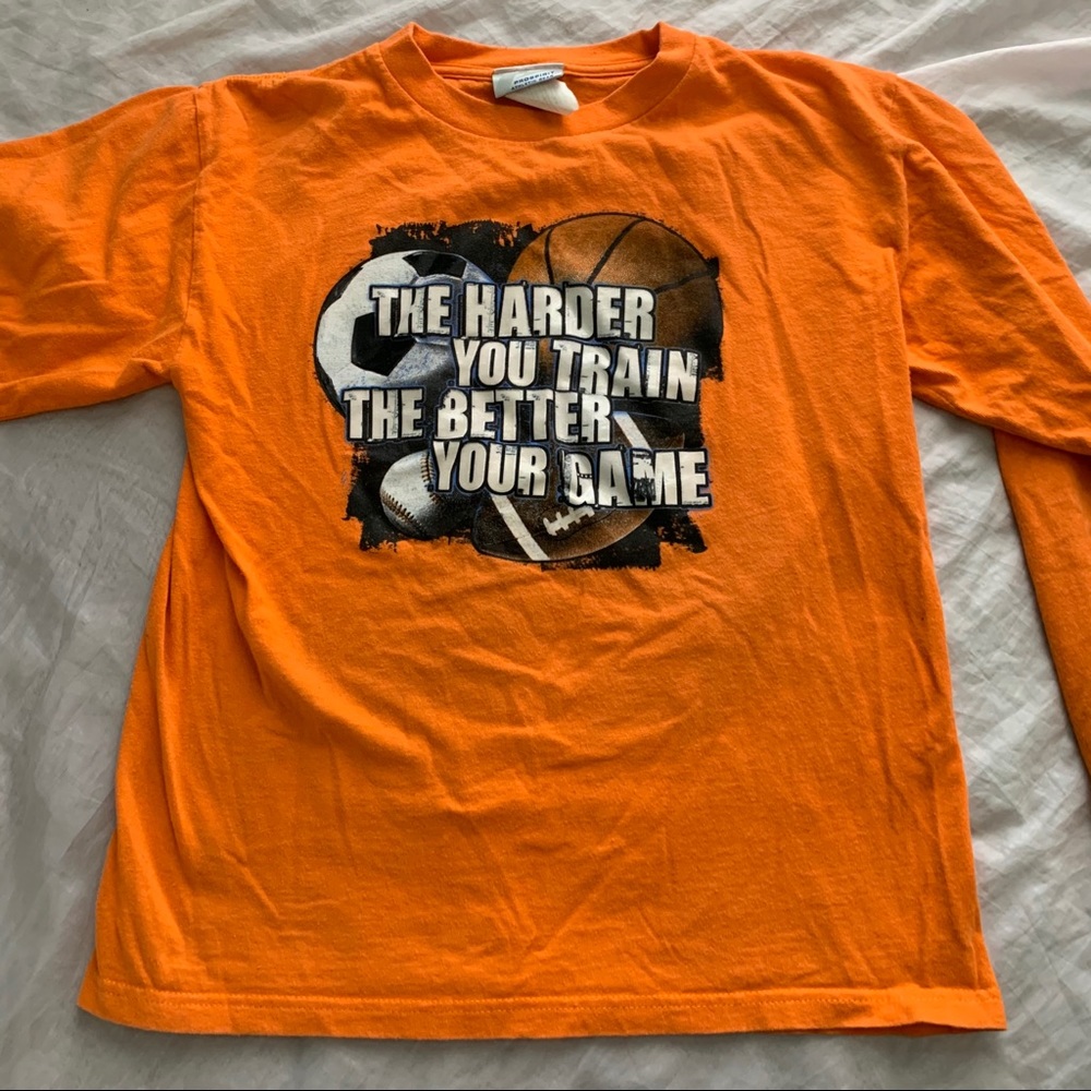 Orange Sports Shirt